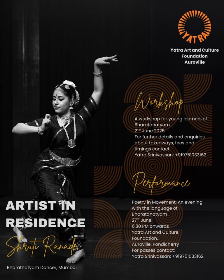 Artist in Residence: Shruti Ranade at Yatra Art and Culture Foundation ...