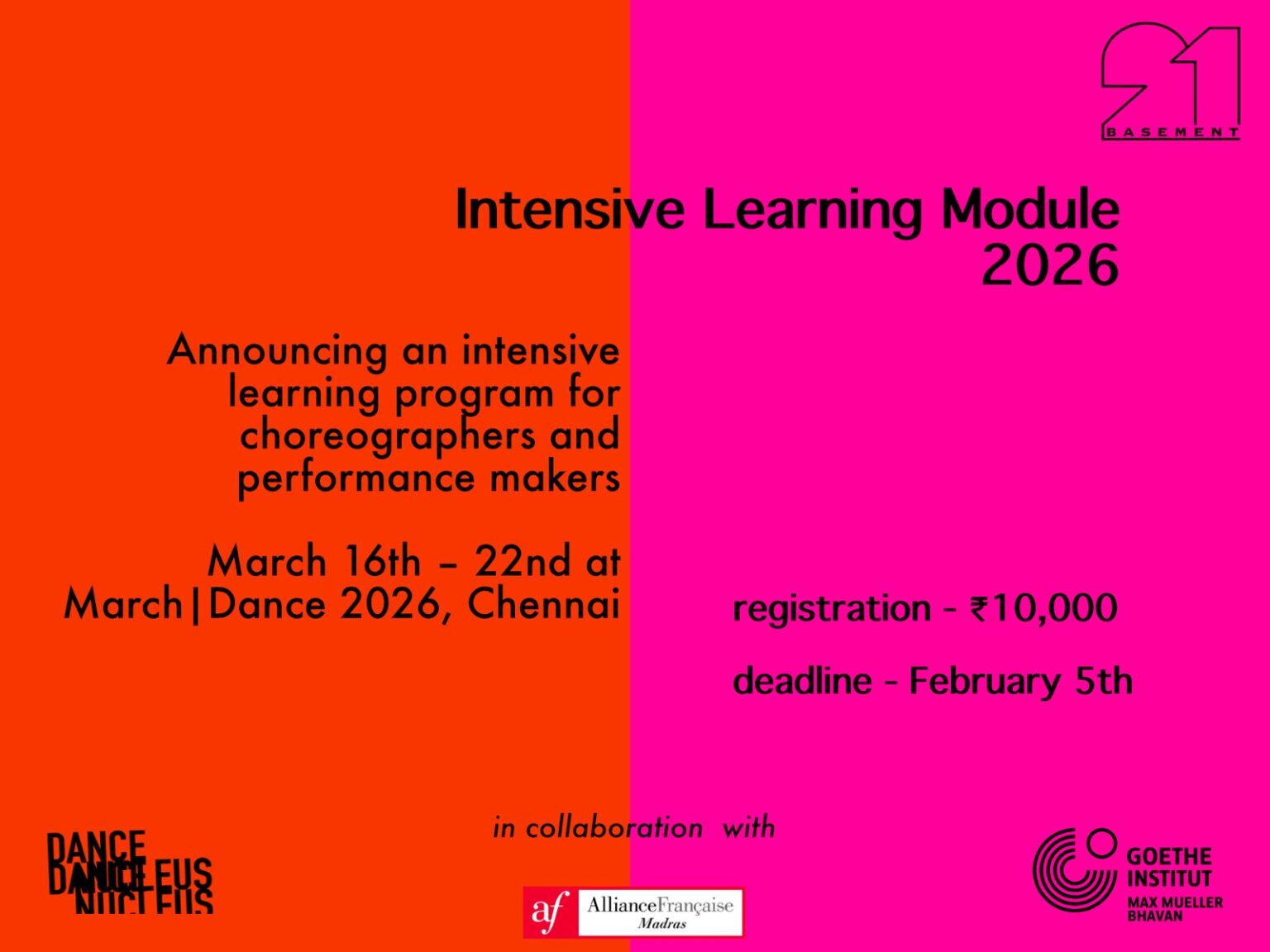 Intensive Learning Module 2026